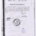 change of Land use Cetificate